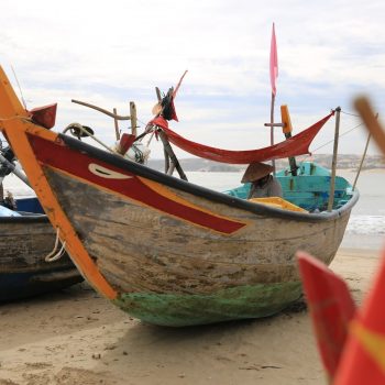 Mui Ne - fishing boats - beach